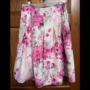 Trevan silk blend skirt